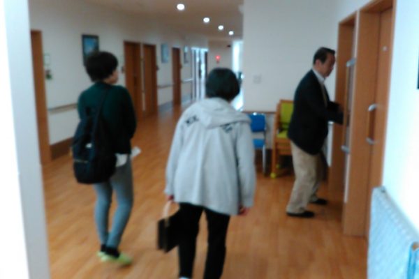 2017/11/21　ご本人様と病院の退院調整担当者様と共に住宅型有料老人ホームの見学に行ってきました！ イメージ