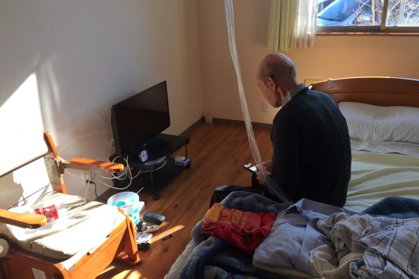 2018/01/09　N様のご入居後の様子を伺ってきました！N様「ここは良い所だよ」と言って頂け、安心致しました♪ イメージ