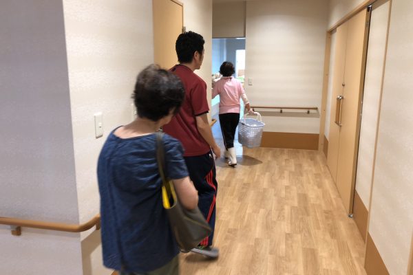 2018/9/18　ご家族様と一緒に老人ホームの見学に行って来ました！ イメージ