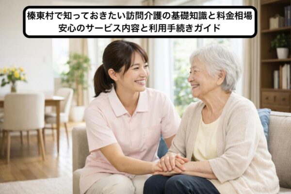 榛東村で知っておきたい訪問介護の基礎知識と料金相場｜安心のサービス内容と利用手続きガイド イメージ