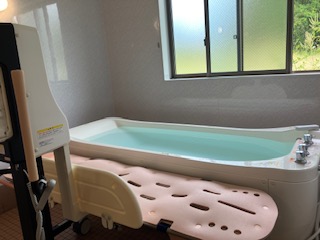 機械浴も完備しております。