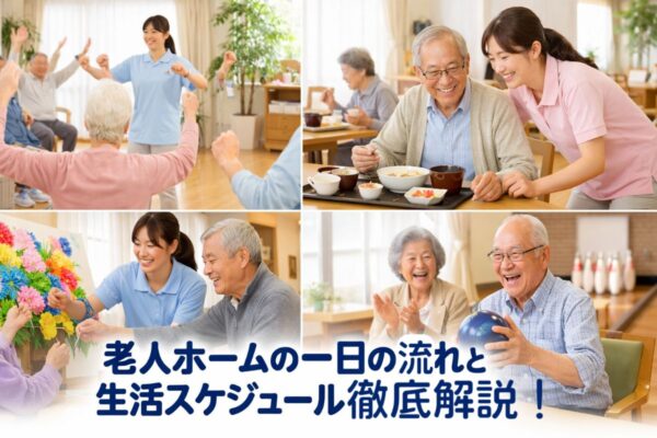 老人ホームの一日の流れと生活スケジュール徹底解説｜介護現場や食事・レクリエーションの実例付き イメージ
