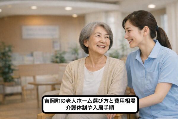 吉岡町の老人ホーム選び方と費用相場｜介護体制や入居手順 イメージ