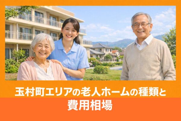 玉村町エリアの老人ホームの種類と費用相場｜施設選びと入居までの流れ イメージ