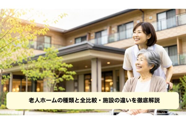 老人ホームの種類と全比較・施設の違いを徹底解説 イメージ
